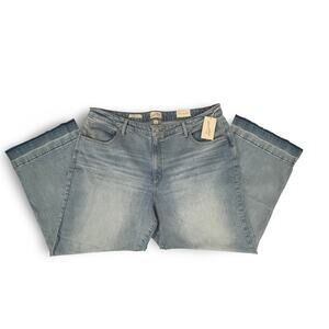 Universal Thread 🌿 High Rise Wide Leg Jeans - Light Wash (Size 24)